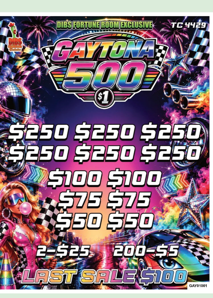 GAY-TONA 500 EXCLUSIVE