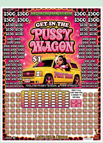 GET IN THE PU$$Y WAGON CUSTOM