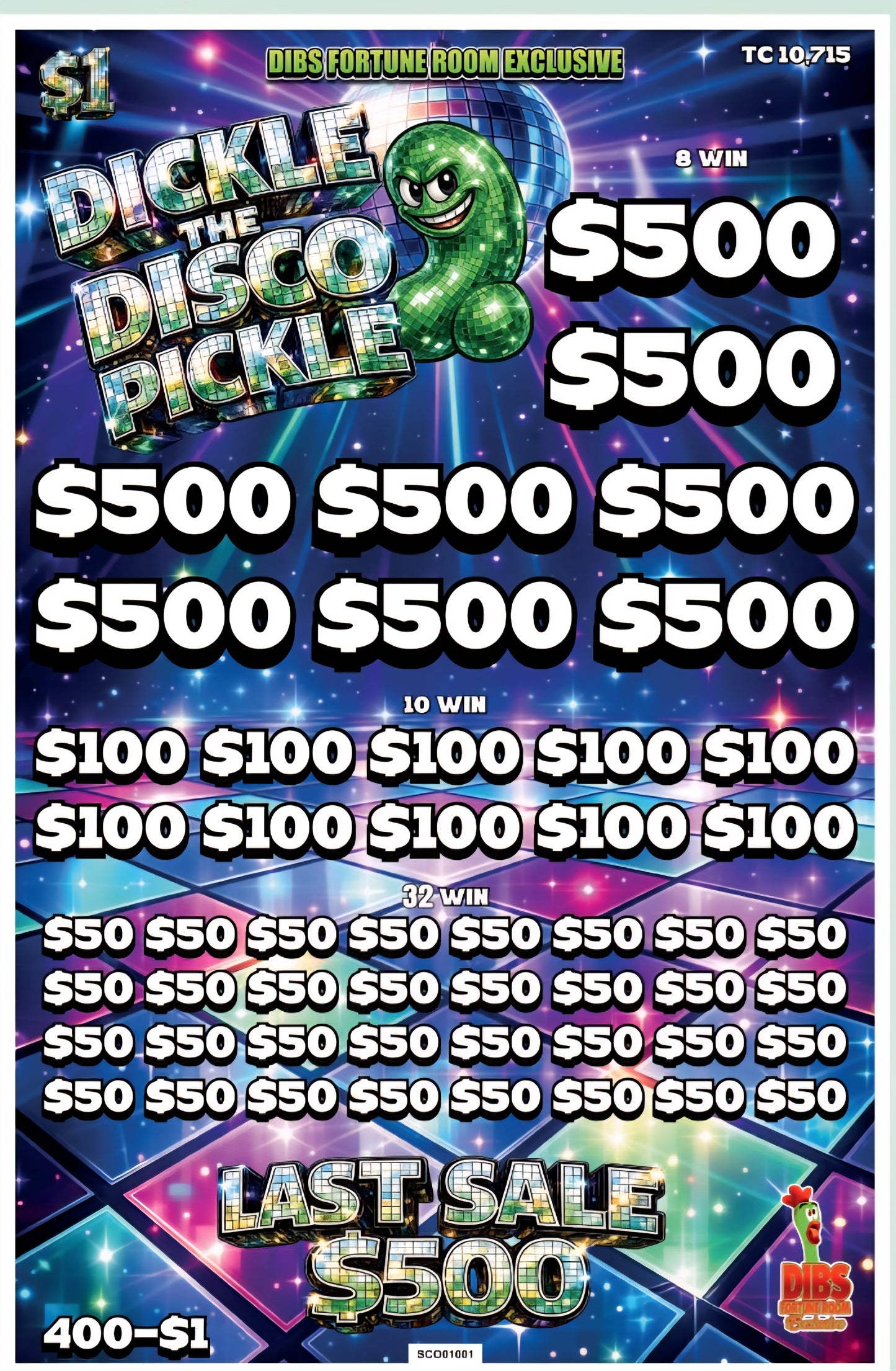 DICKLE THE DISCO PICKLE