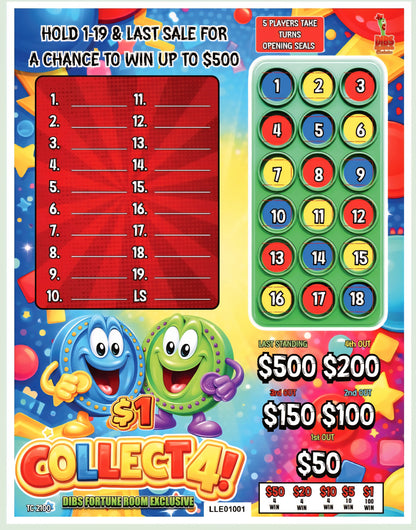 COLLECT 4 EXCLUSIVE