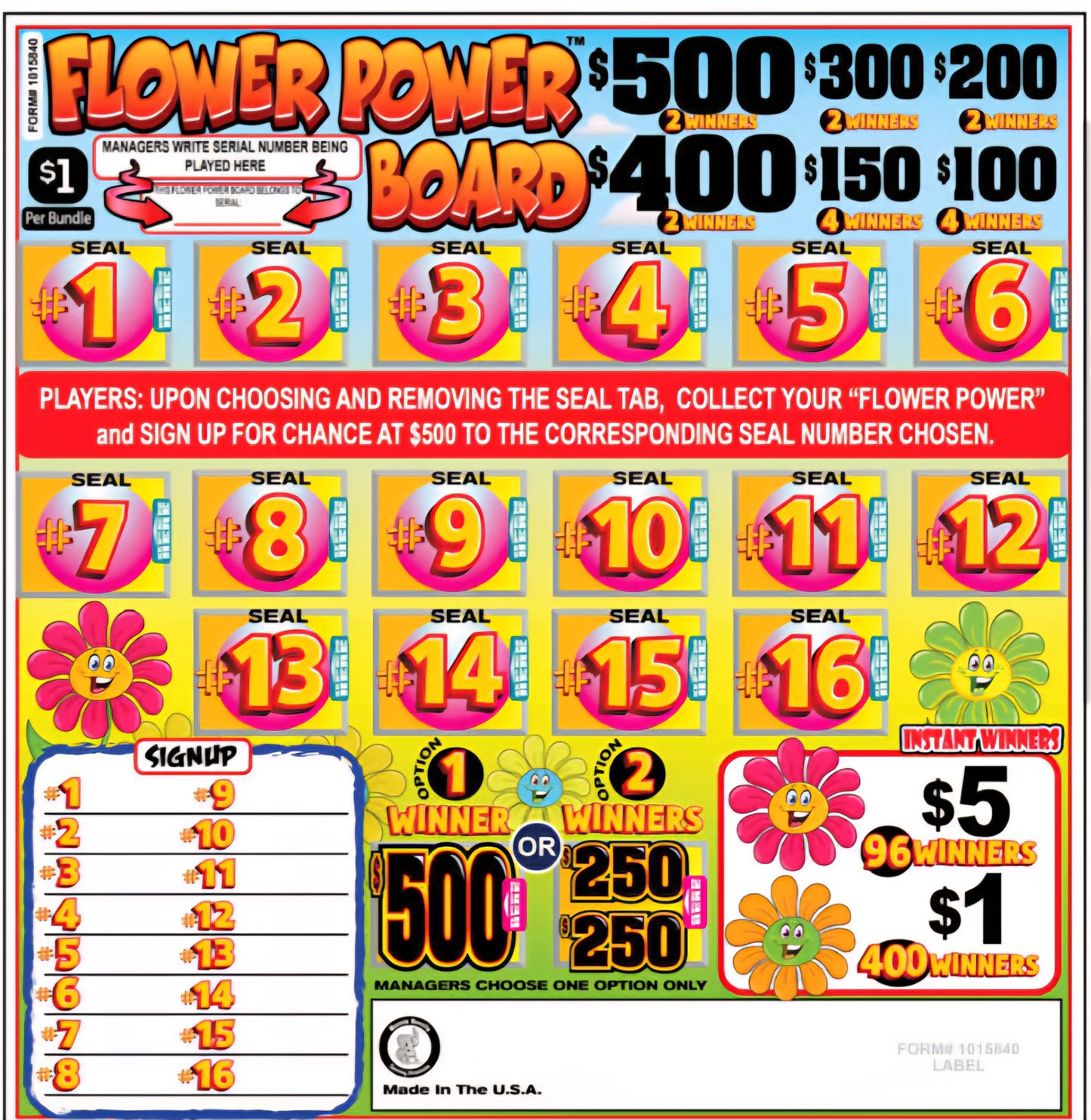 FLOWER POWER JAR MINI SUBSET