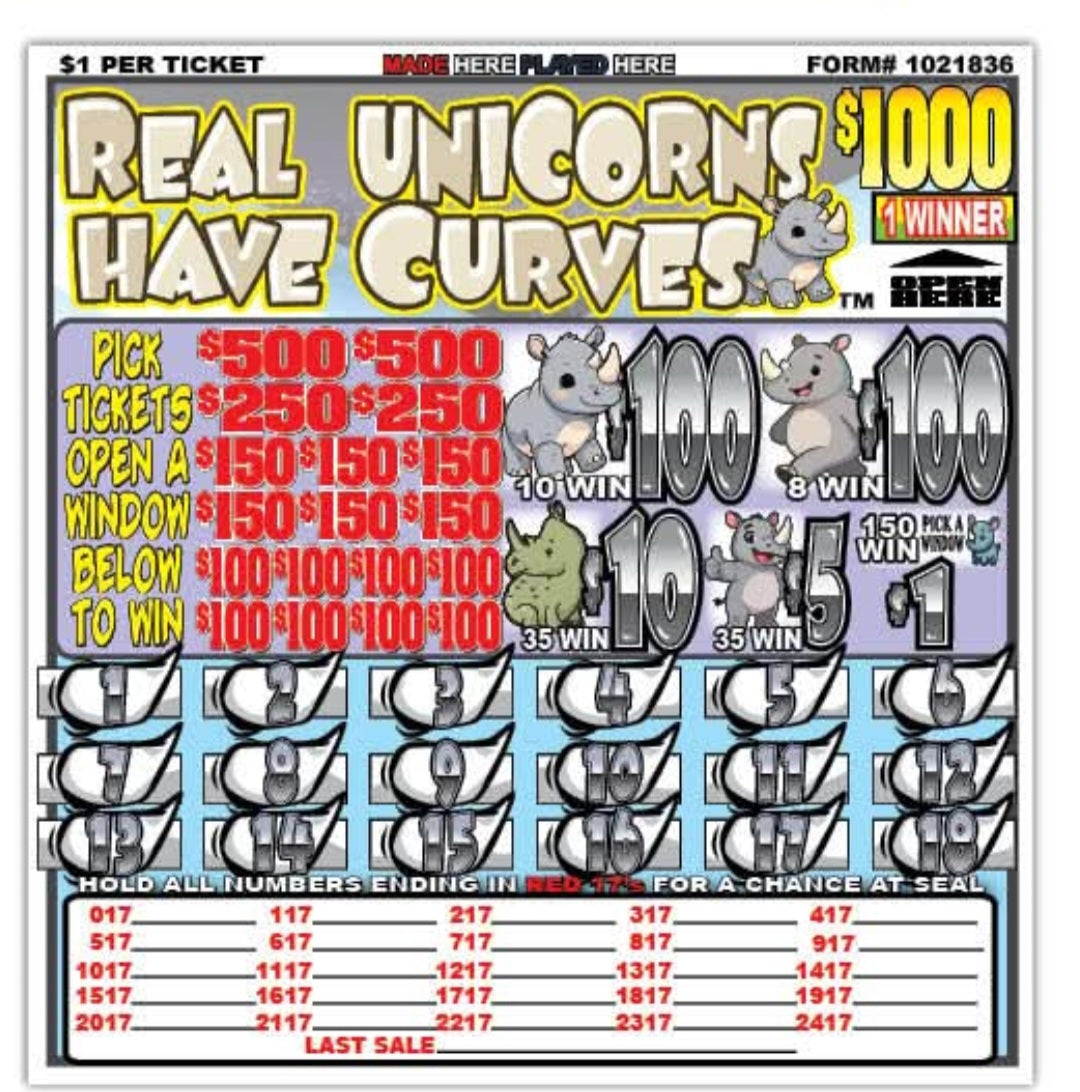 REAL UNICORNS HAVE CURVES EXCLUSIVE JAR