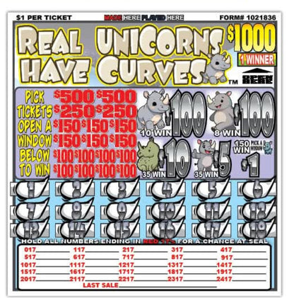 REAL UNICORNS HAVE CURVES EXCLUSIVE JAR
