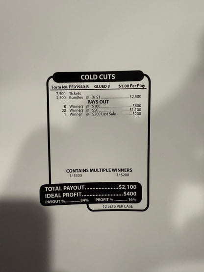 COLD CUT JARS