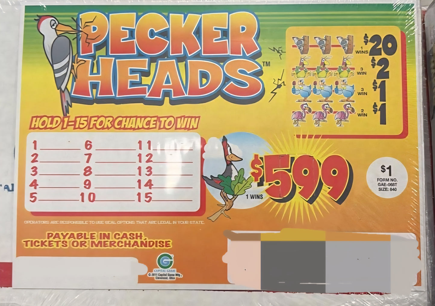 PECKER HEADS