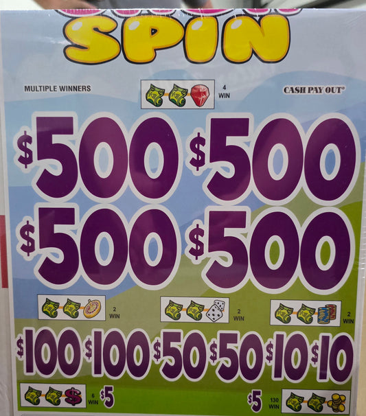 CASH SPIN (500)