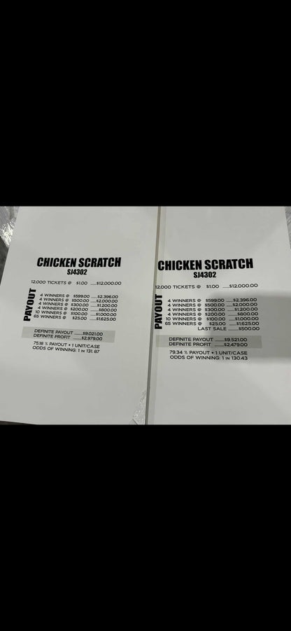 CHICKEN SCRATCH