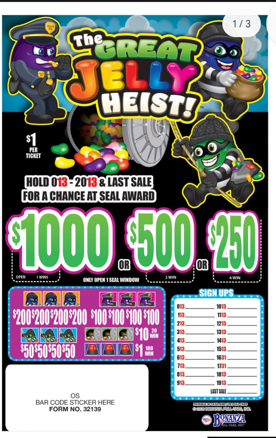 GREAT JELLY HEIST
