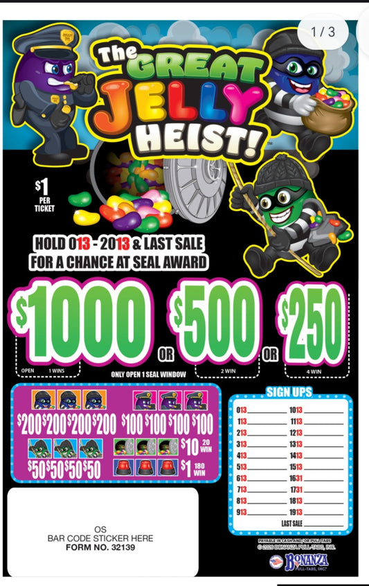GREAT JELLY HEIST