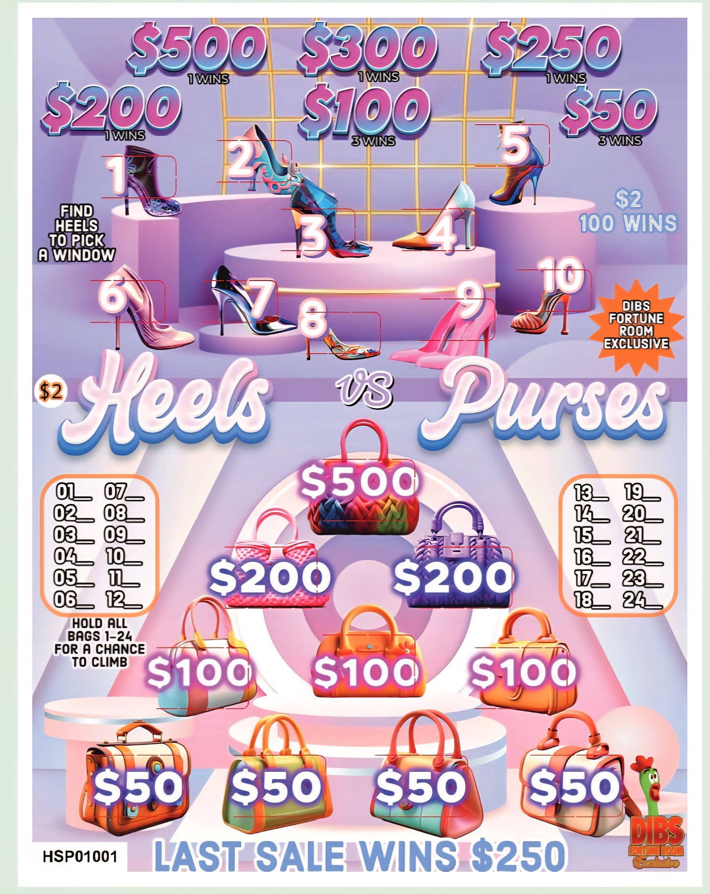 HEELS VS PURSES EXCLUSIVE