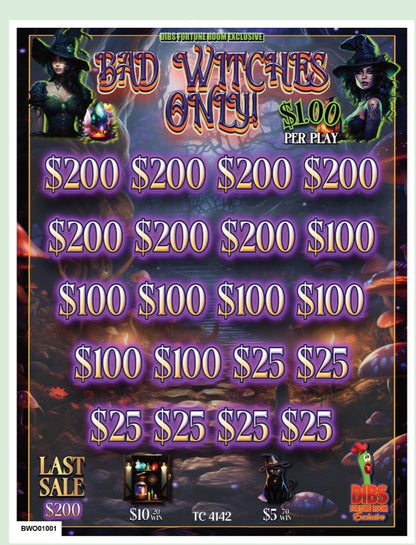 BAD WITCHES ONLY! EXCLUSIVE