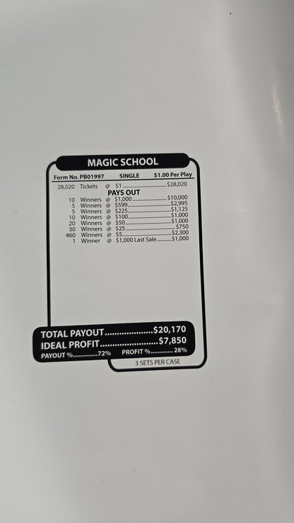 MAGIC SCHOOL CUSTOM JARS