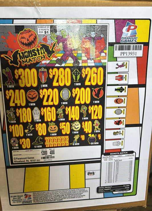 MONSTER MATCH JARS