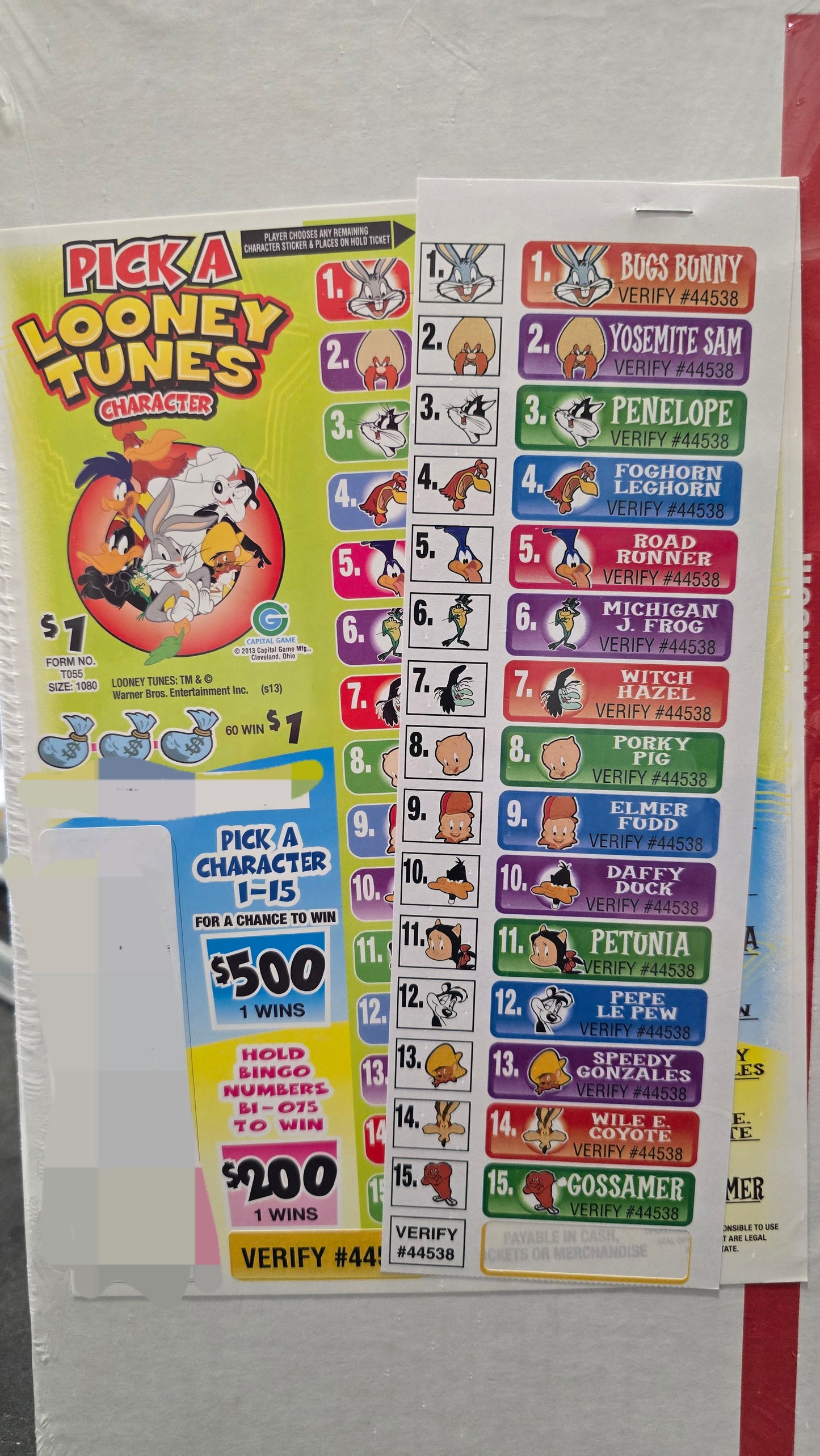 PICK A LOONEY TUNE