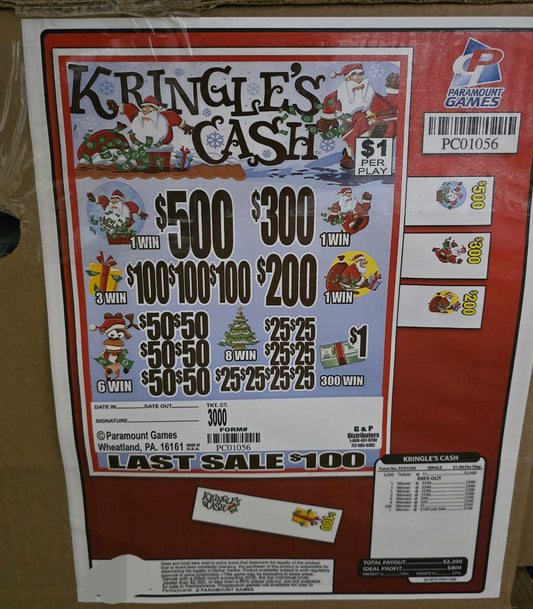 KRINGLES CASH JARS