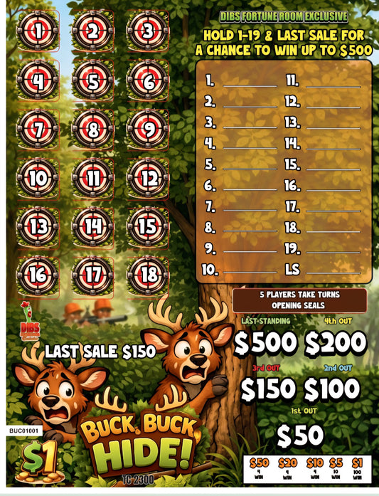 BUCK BUCK HIDE