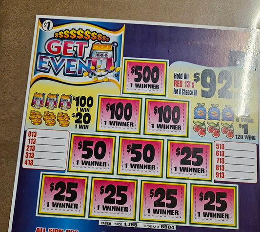 GET EVEN (01)