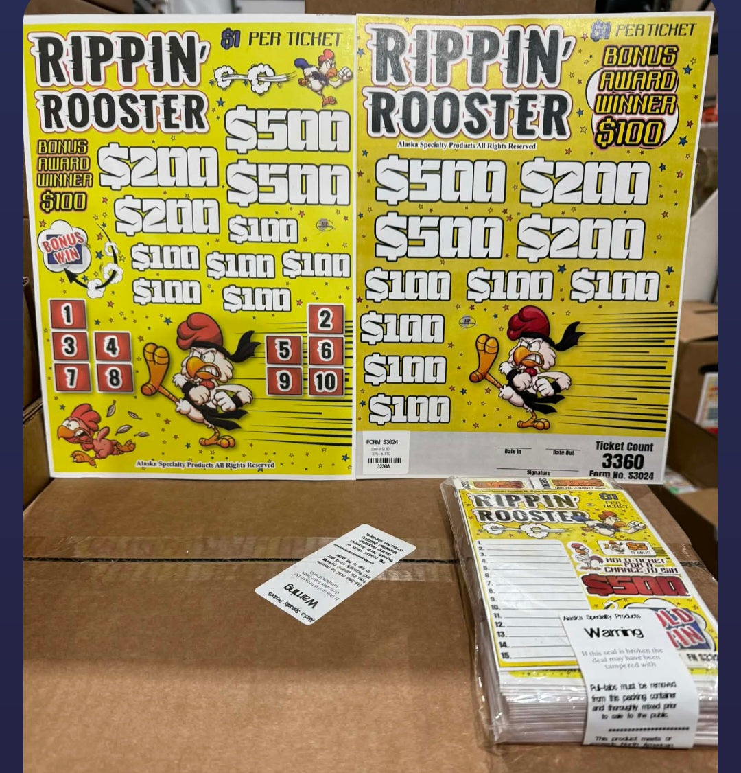 RIPPIN ROOSTER 10 MINI SUBSET