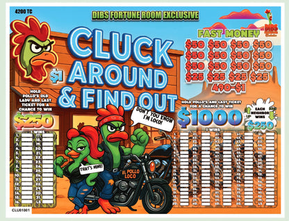 CLUCK AROUND AND FIND OUT