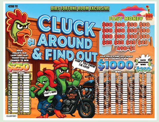 CLUCK AROUND AND FIND OUT