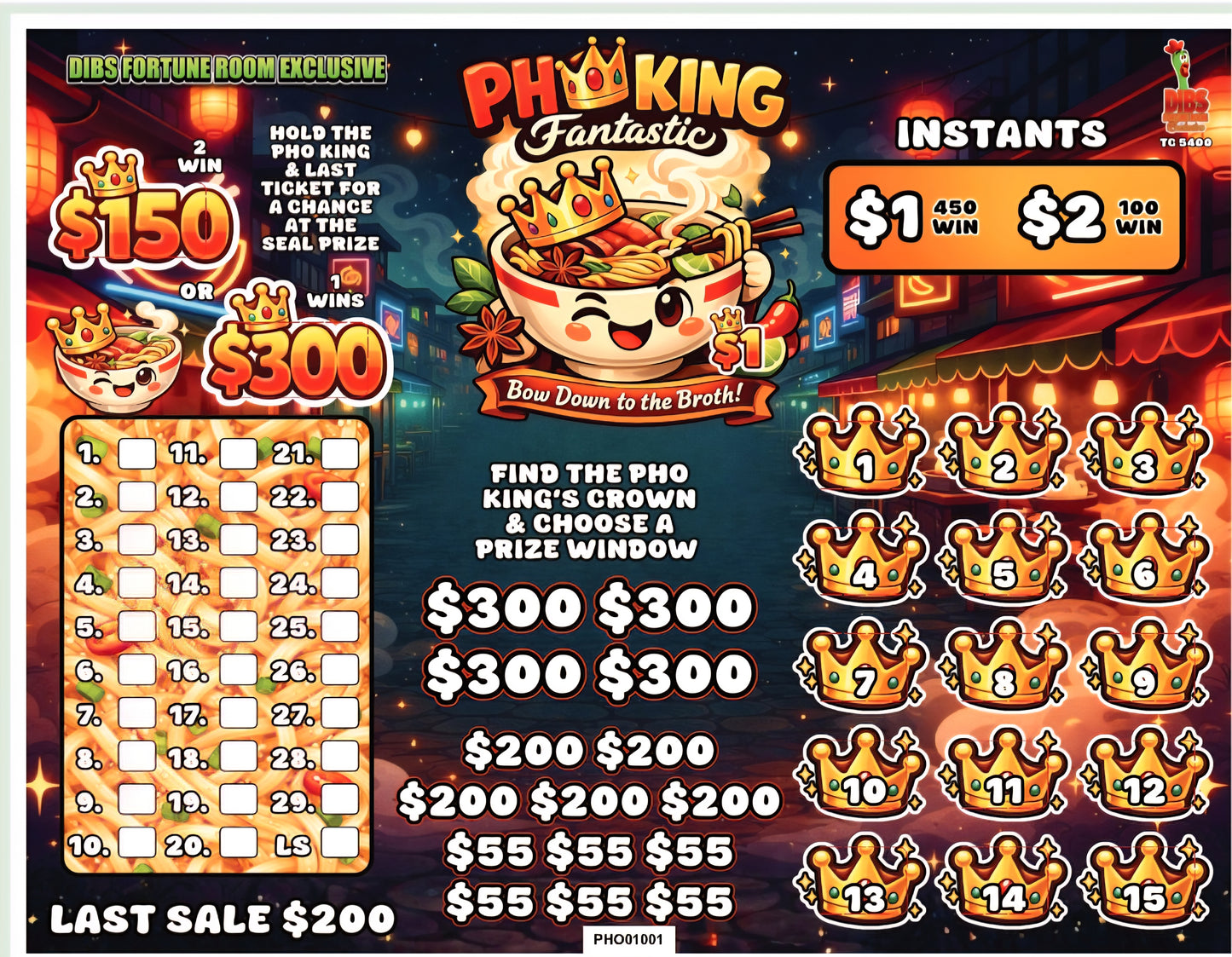 PHO KING FANTASTIC EXCLUSIVE