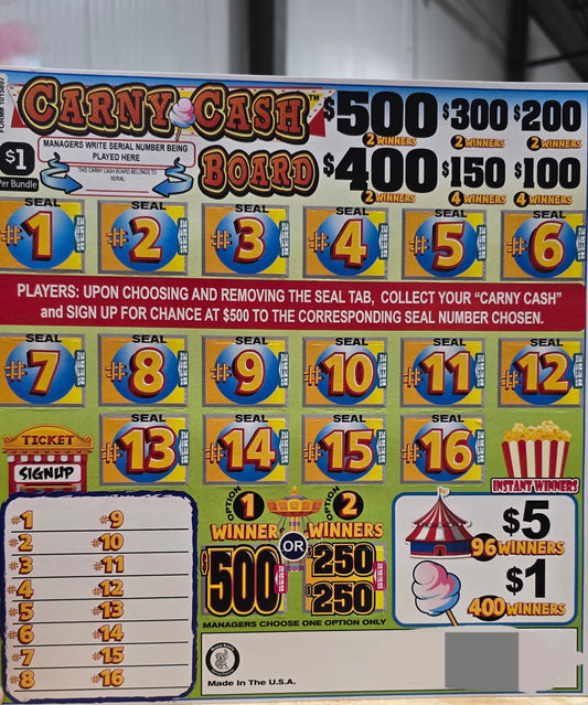 CARNY CASH JAR MINI SUBSET
