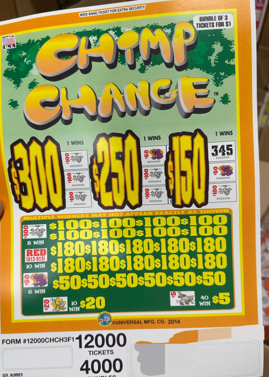 CHIMP CHANCE JARS
