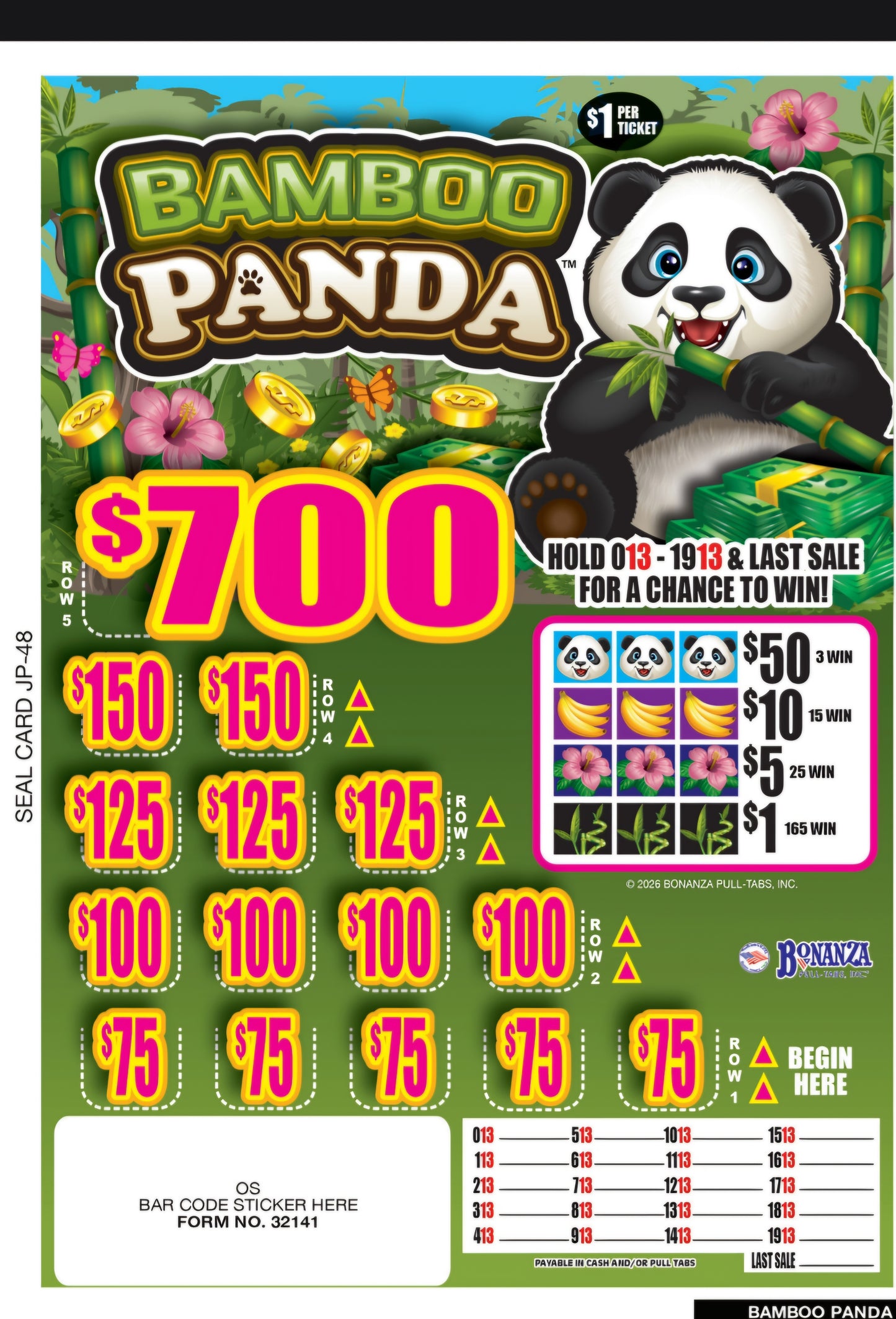 BAMBOO PANDA BONANZA CUSTOM