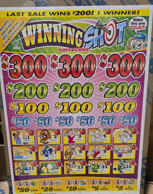 WINNING SHOT SUPERCARD