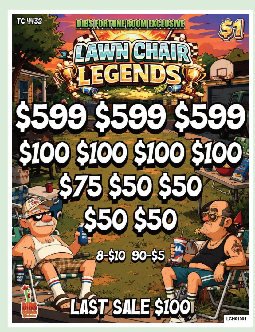 LAWN CHAIR LEGENDS EXCLUSIVE