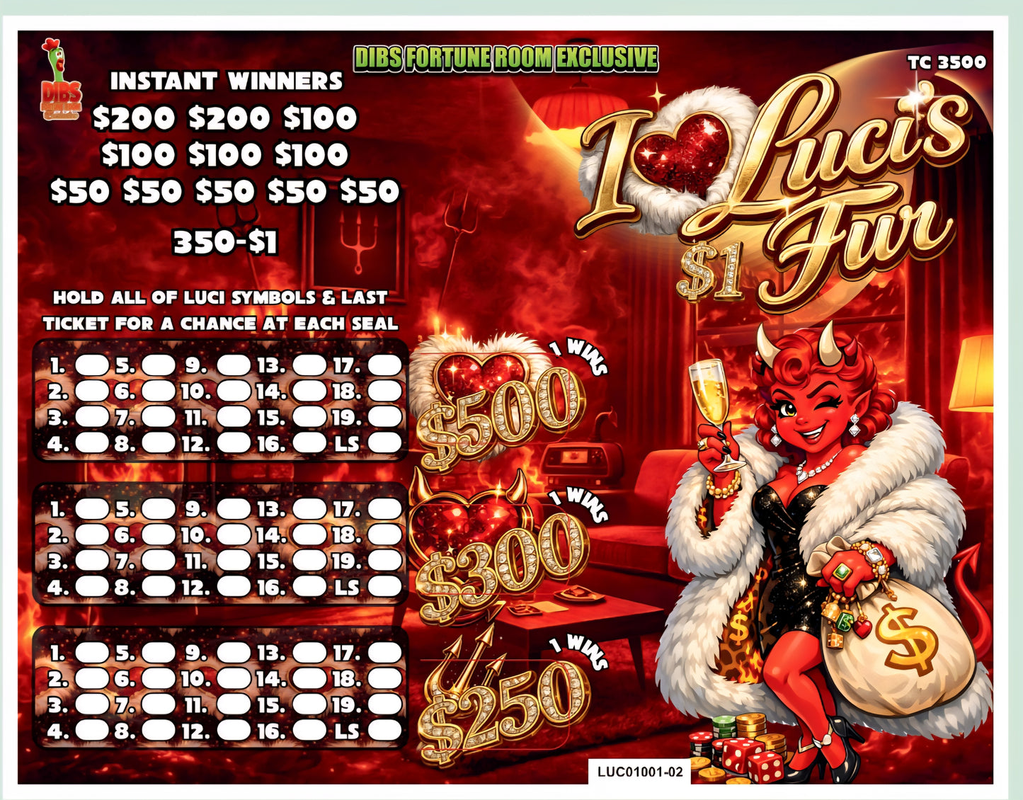 I LOVE LUCI'S FUR EXCLUSIVE