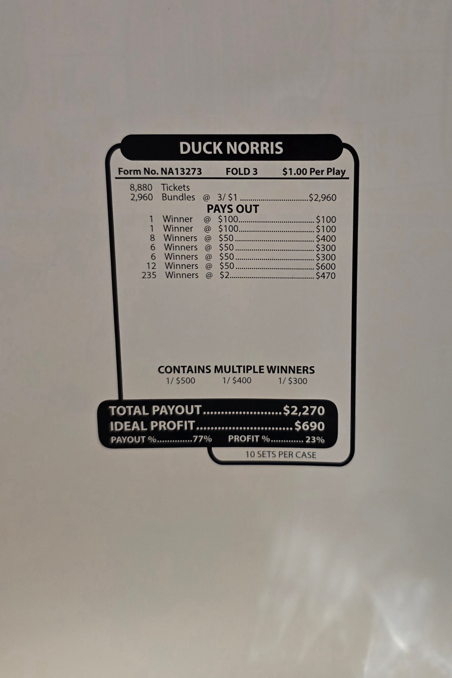 DUCK NORRIS JARS