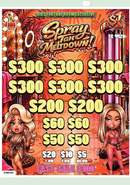 SPRAY TAN MELTDOWN EXCLUSIVE