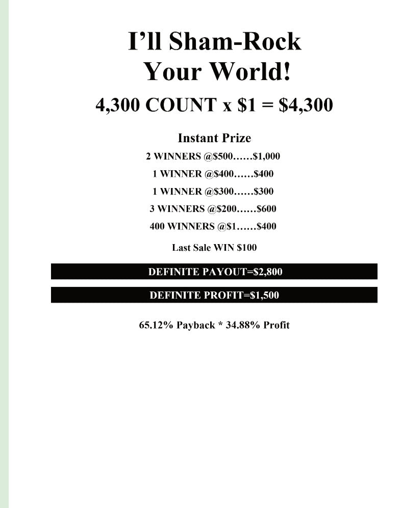 I'LL SHAMROCK YOUR WORLD EXCLUSIVE