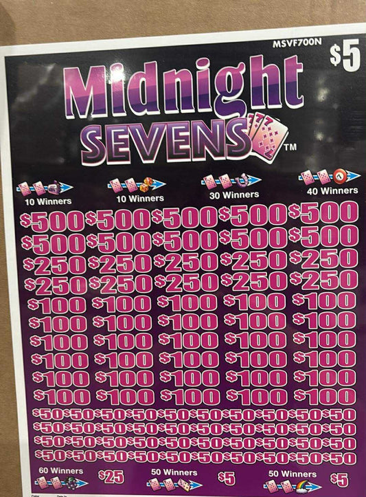 MIDNIGHT SEVENS $5