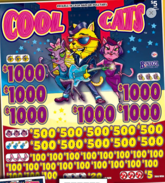 COOL CATS $5 INSTANT