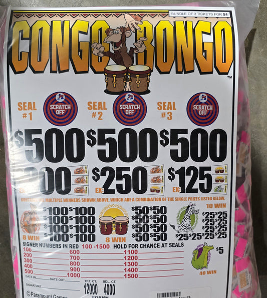 CONGO BONGO JARS