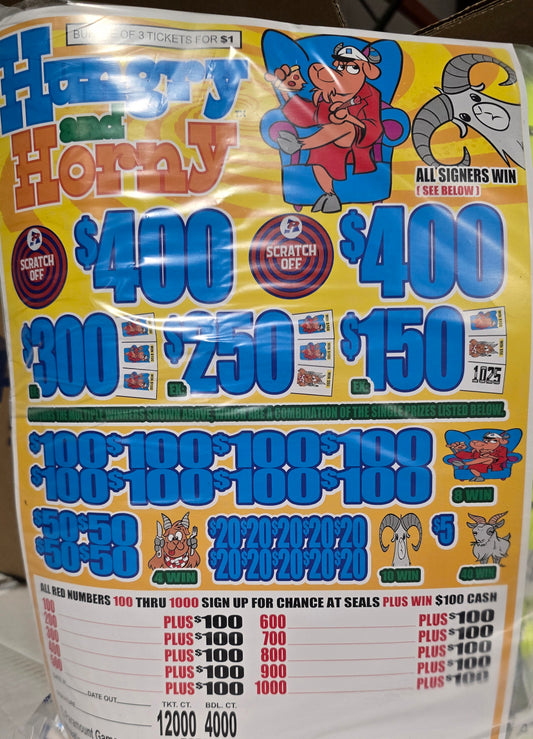 HUNGRY AND HORNY JARS