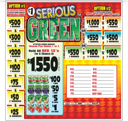 SERIOUS GREEN (01)