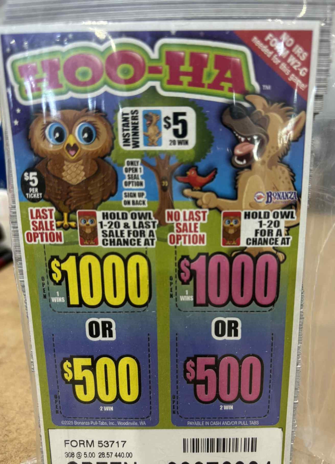 HOO HA $5