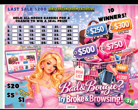 BAD AND BOOGIE, TRY BROKE AND BROWSING