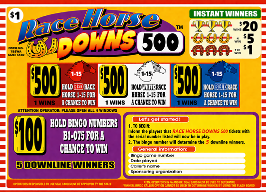 RACE HORSE DOWNS (500) (0)