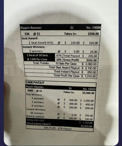 RIPPIN ROOSTER 10 MINI SUBSET