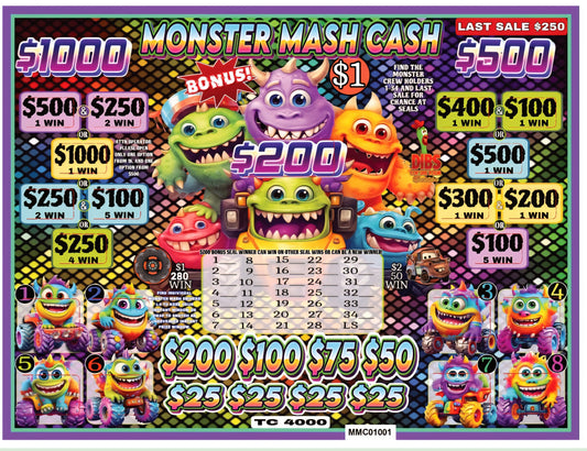 MONSTER MASH CASH EXCLUSIVE