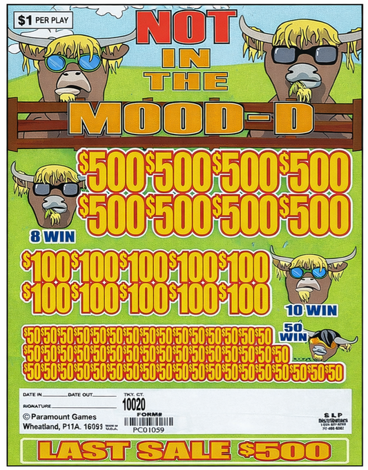 I'M NOT IN THE MOO'D JARS