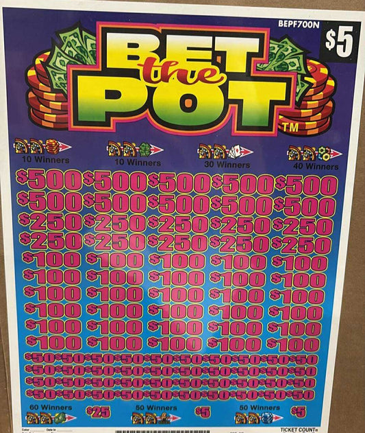 BET THE POT $5