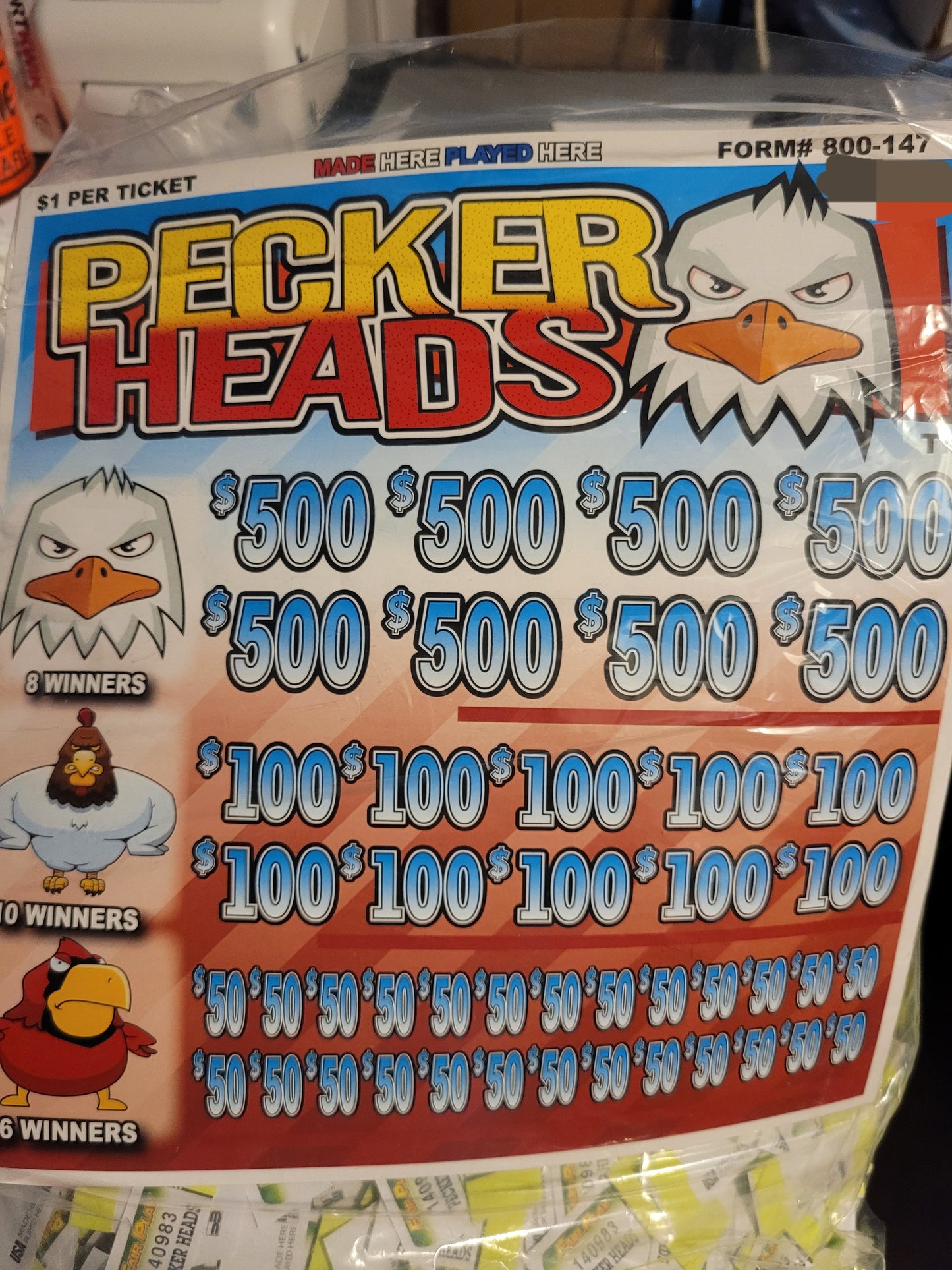 PECKER HEADS JARS