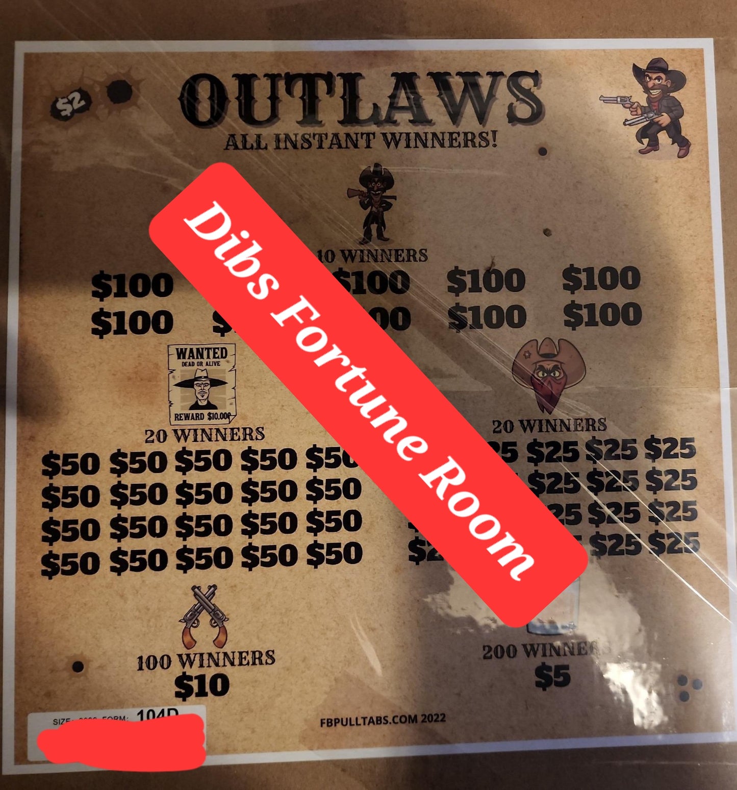 OUTLAWS $2