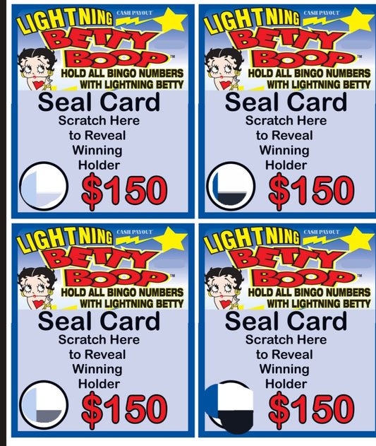 LIGHNTING BETTY SEAL CARD